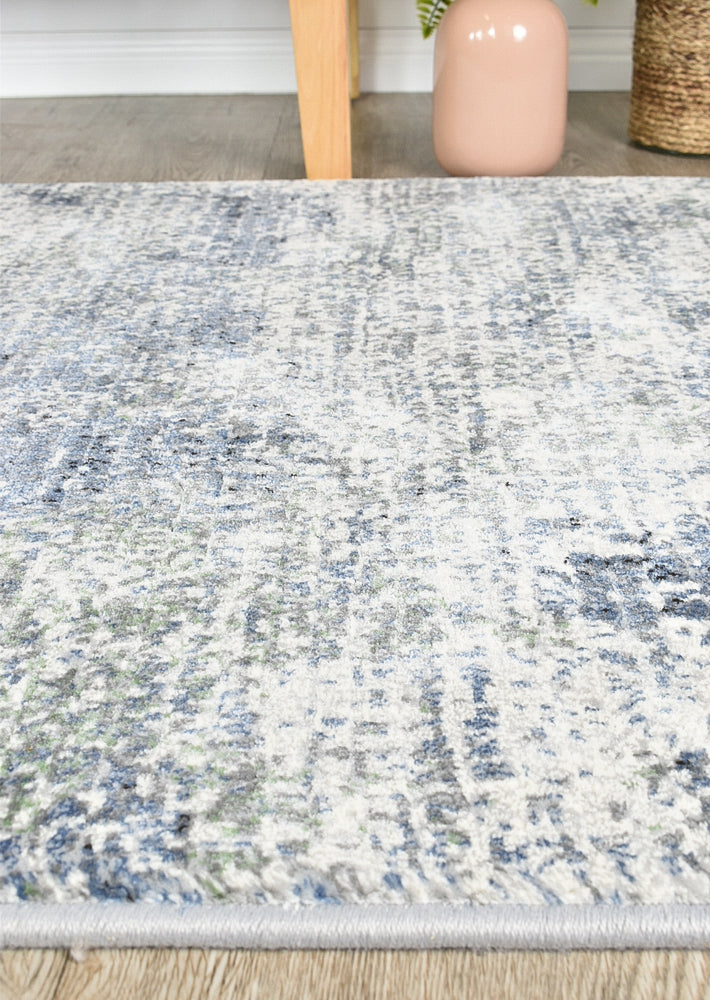 Zenith Blue Abstract Runner Rug, [cheapest rugs online], [au rugs], [rugs australia]