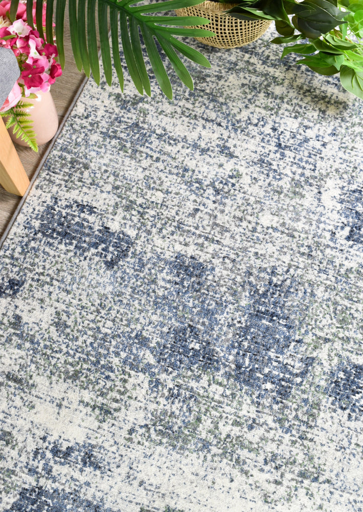Zenith Blue Abstract Runner Rug, [cheapest rugs online], [au rugs], [rugs australia]