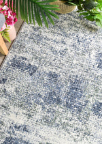 Zenith Blue Abstract Runner Rug, [cheapest rugs online], [au rugs], [rugs australia]