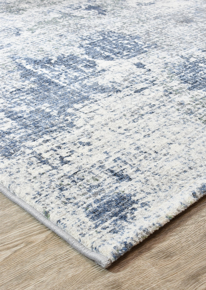 Zenith Blue Abstract Rug, [cheapest rugs online], [au rugs], [rugs australia]