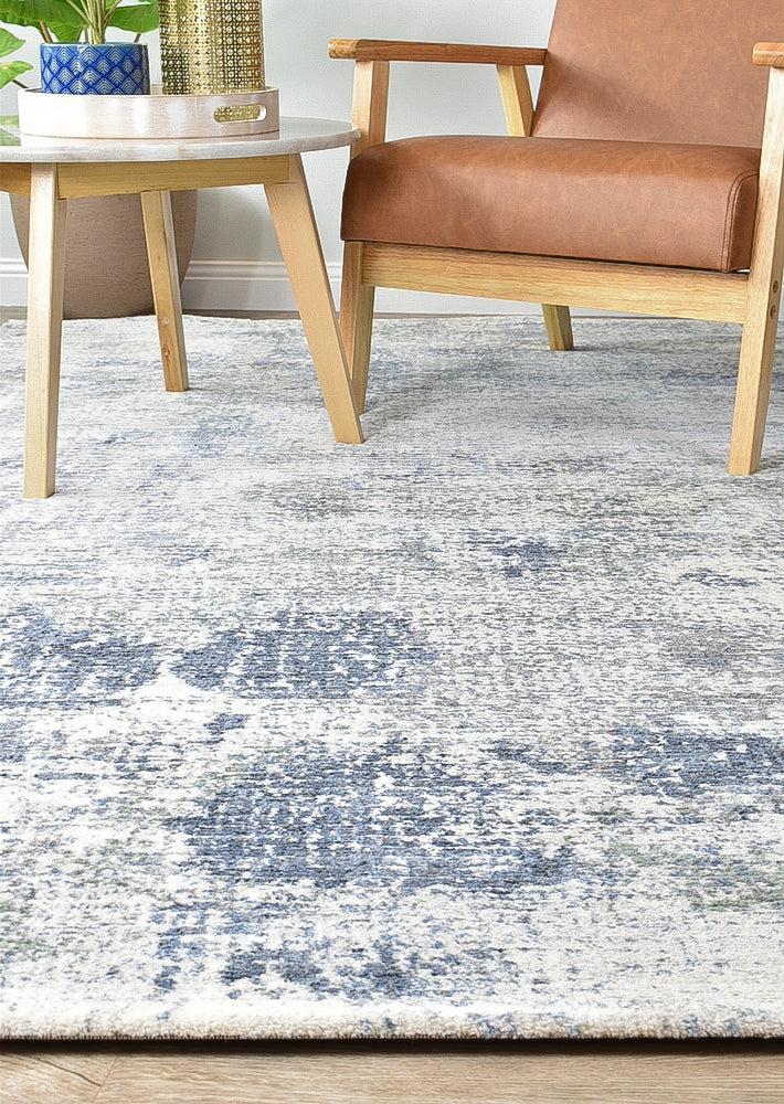 Zenith Blue Abstract Rug, [cheapest rugs online], [au rugs], [rugs australia]