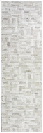 Zenith Cream Neutral Beige Patchwork Runner Rug, [cheapest rugs online], [au rugs], [rugs australia]