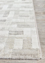 Zenith Cream Neutral Beige Patchwork Runner Rug, [cheapest rugs online], [au rugs], [rugs australia]