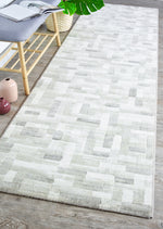 Zenith Cream Neutral Beige Patchwork Runner Rug, [cheapest rugs online], [au rugs], [rugs australia]