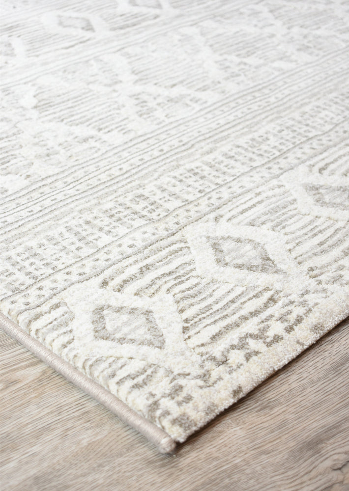 Zenith Cream Neutral Beige Tribal Rug, [cheapest rugs online], [au rugs], [rugs australia]