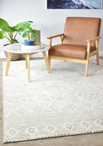 Zenith Cream Neutral Beige Tribal Rug, [cheapest rugs online], [au rugs], [rugs australia]