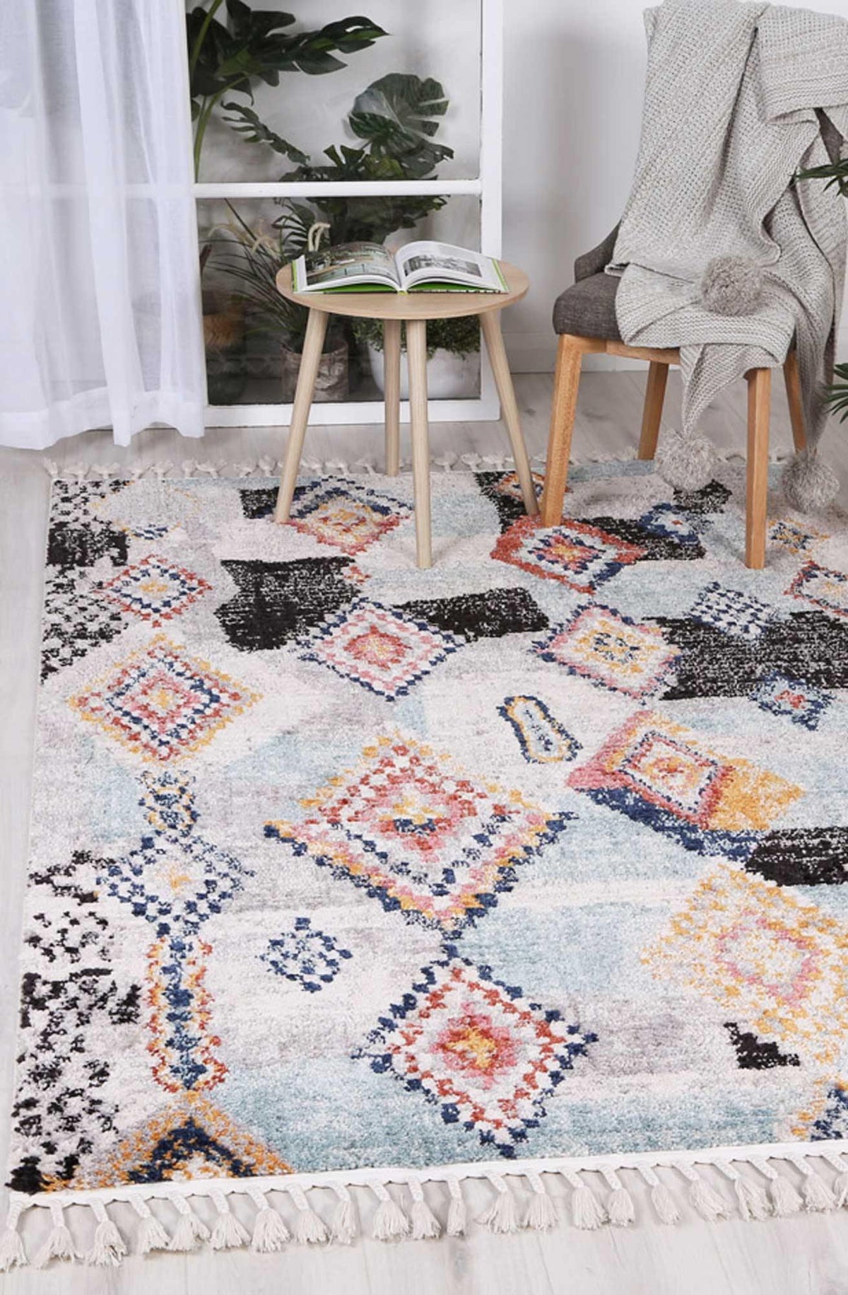 Pandora Boho Moroccan Zagora Multi Rug - The Rugs