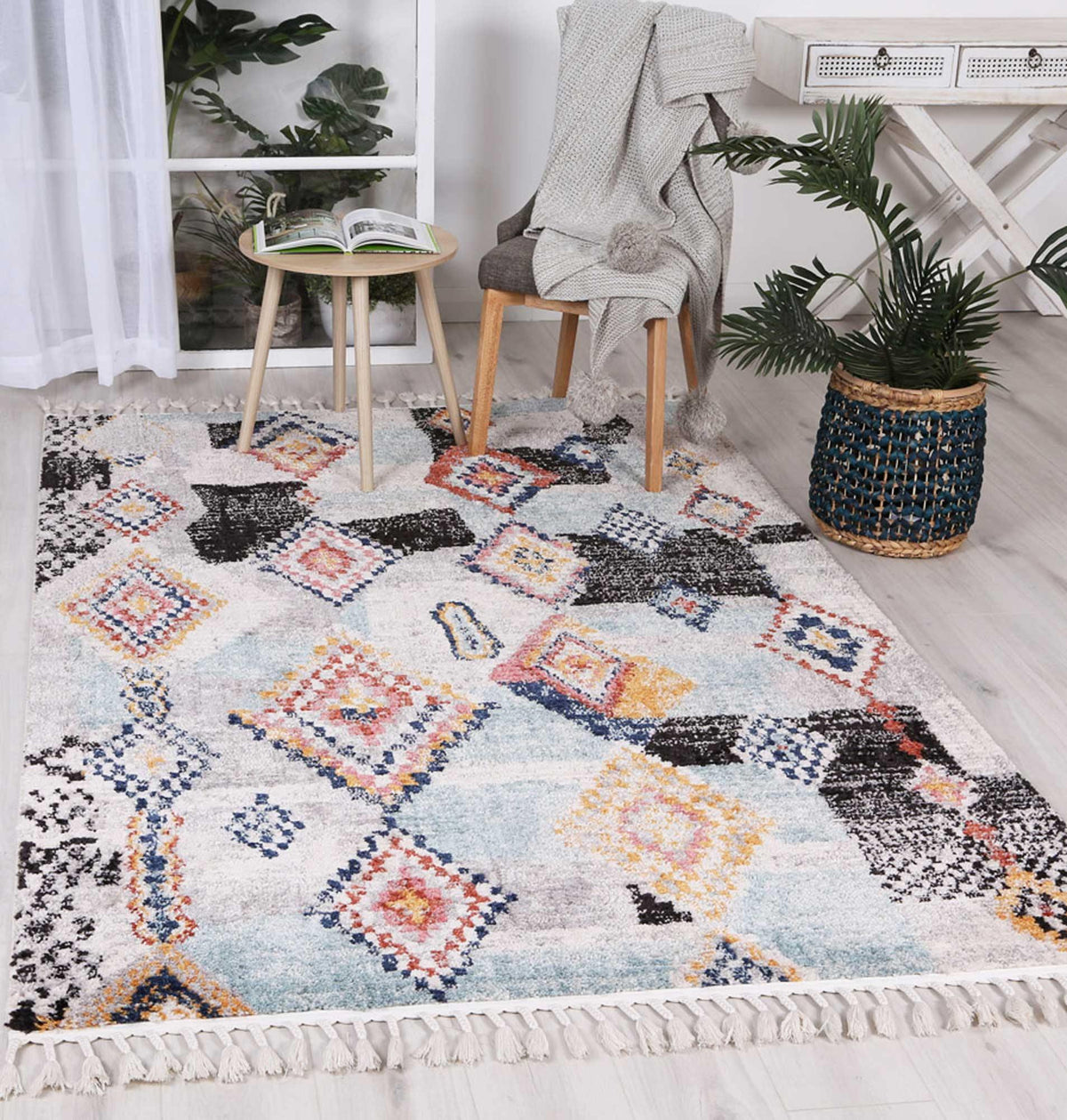 Pandora Boho Moroccan Zagora Multi Rug - The Rugs
