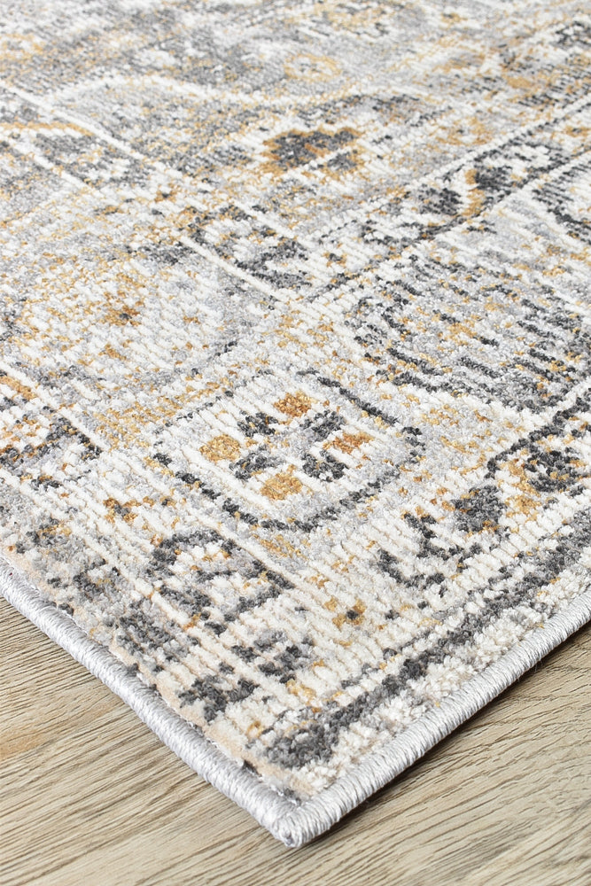 Ocean Breeze Grey Mustard Transitional Rug, [cheapest rugs online], [au rugs], [rugs australia]