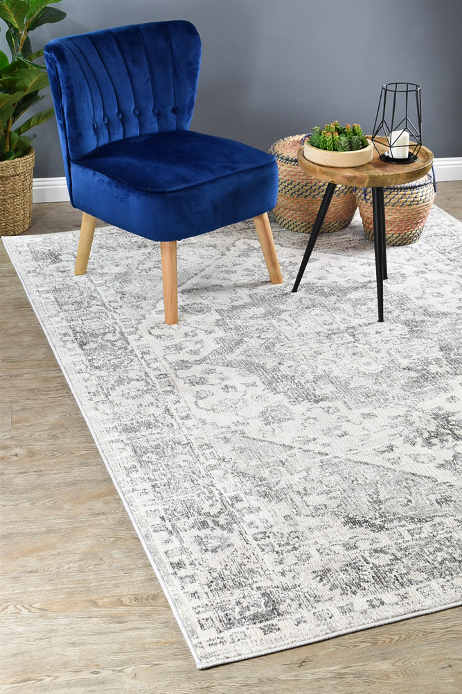 Ocean Breeze Light Grey Transitional Grace Rug, [cheapest rugs online], [au rugs], [rugs australia]
