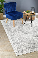 Ocean Breeze Light Grey Transitional Grace Rug, [cheapest rugs online], [au rugs], [rugs australia]
