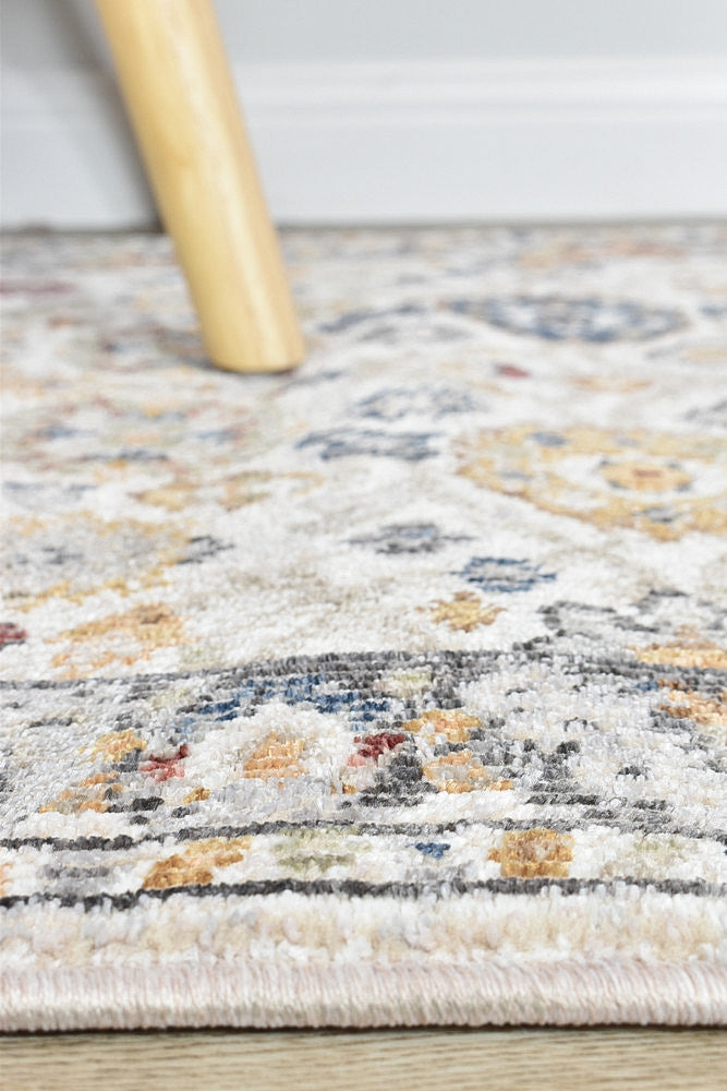 Ocean Breeze Cream Transitional Runner Rug, [cheapest rugs online], [au rugs], [rugs australia]