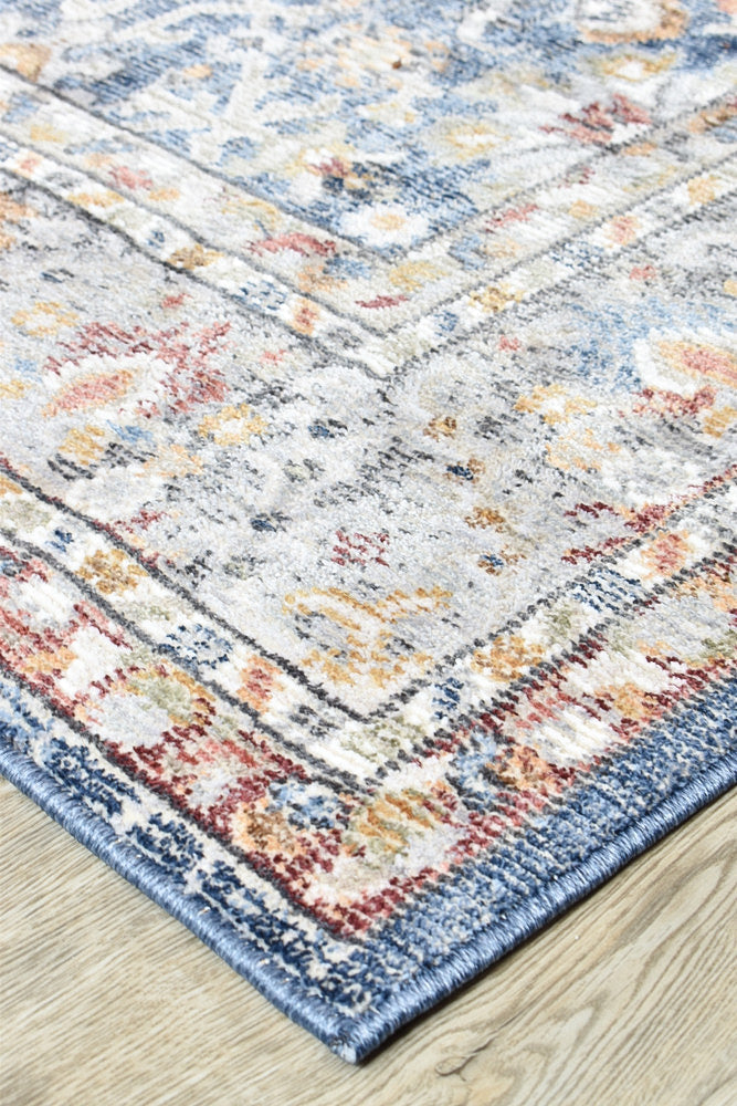 Ocean Breeze Dark Blue Transitional Rug, [cheapest rugs online], [au rugs], [rugs australia]