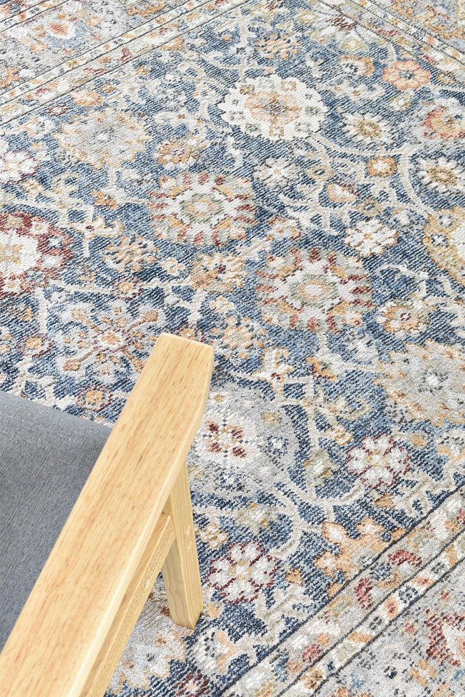 Ocean Breeze Dark Blue Transitional Rug, [cheapest rugs online], [au rugs], [rugs australia]