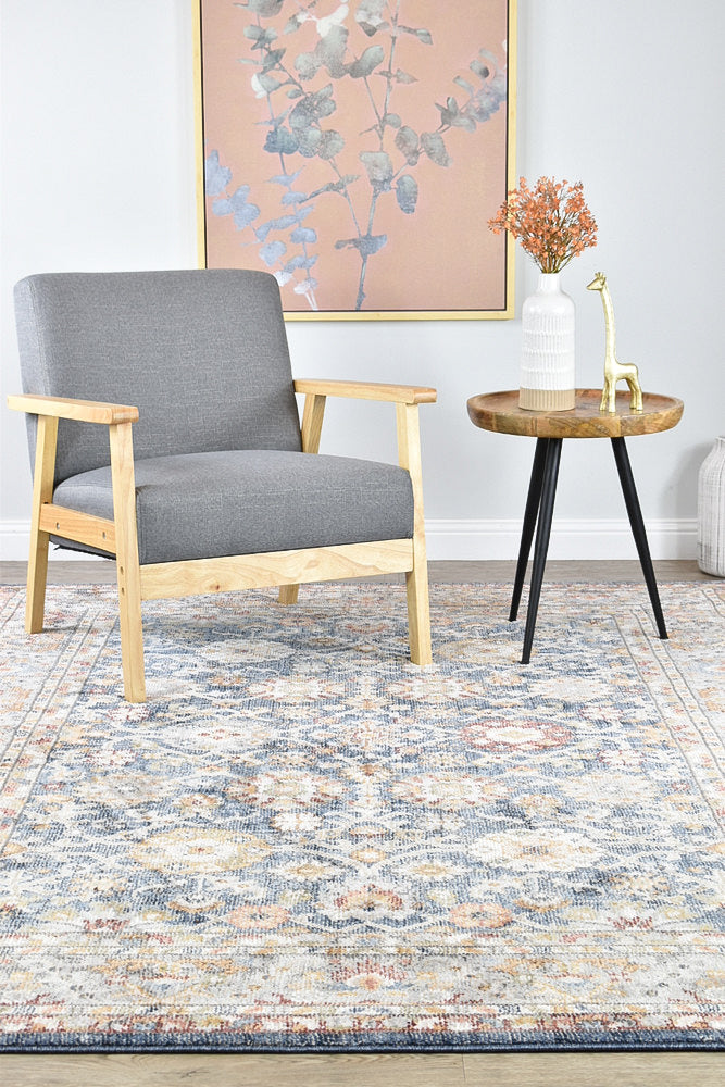 Ocean Breeze Dark Blue Transitional Rug, [cheapest rugs online], [au rugs], [rugs australia]
