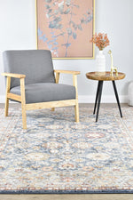 Ocean Breeze Dark Blue Transitional Rug, [cheapest rugs online], [au rugs], [rugs australia]