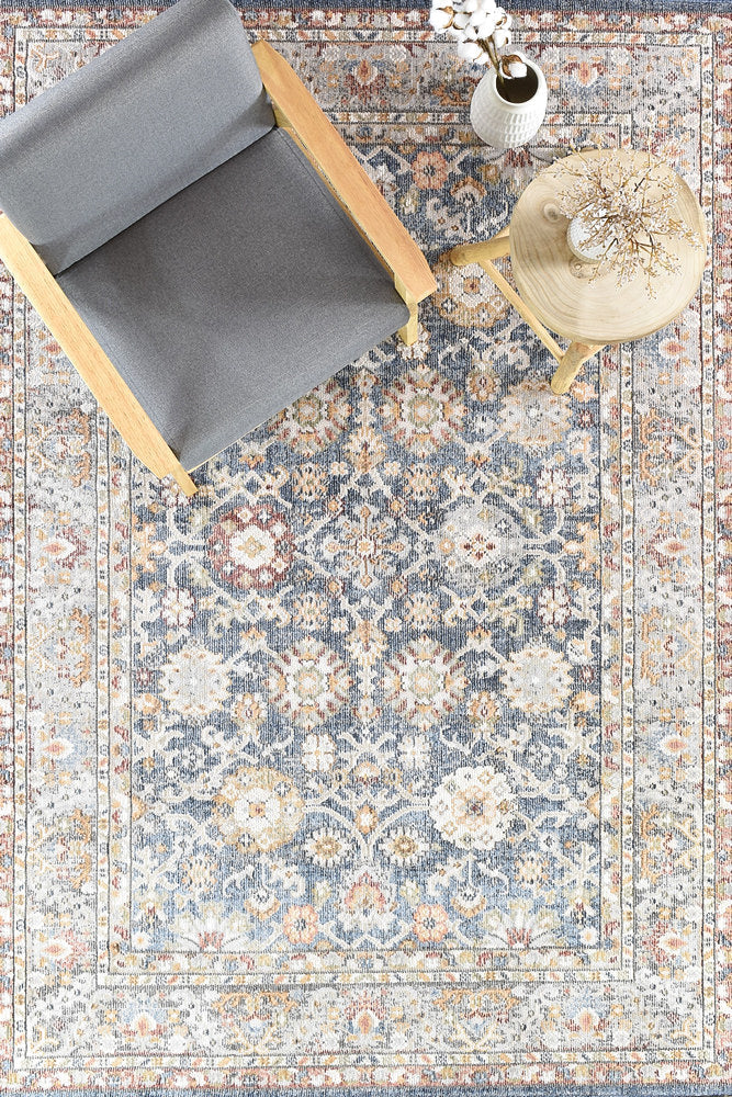 Ocean Breeze Dark Blue Transitional Rug, [cheapest rugs online], [au rugs], [rugs australia]