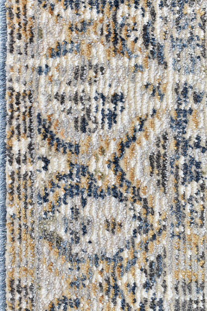 Ocean Breeze Dark Blue Transitional Grace Runner Rug, [cheapest rugs online], [au rugs], [rugs australia]