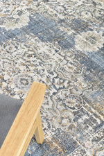 Ocean Breeze Dark Blue Transitional Grace Rug, [cheapest rugs online], [au rugs], [rugs australia]