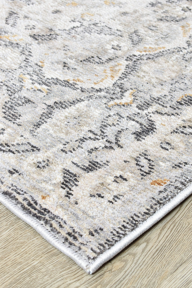 Ocean Breeze Light Grey Transitional Heritage Rug, [cheapest rugs online], [au rugs], [rugs australia]