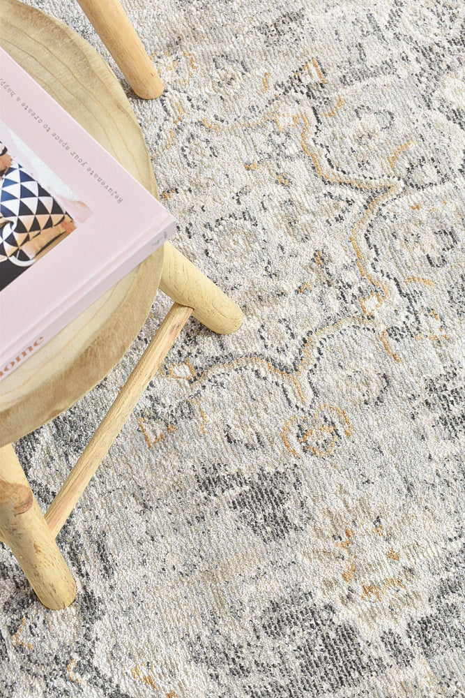 Ocean Breeze Light Grey Transitional Heritage Rug, [cheapest rugs online], [au rugs], [rugs australia]