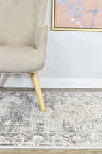Ocean Breeze Light Grey Transitional Heritage Rug, [cheapest rugs online], [au rugs], [rugs australia]