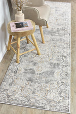 Ocean Breeze Light Grey Transitional Heritage Rug, [cheapest rugs online], [au rugs], [rugs australia]