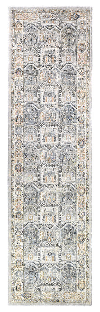 Ocean Breeze Blue Grey Transitional Runner Rug, [cheapest rugs online], [au rugs], [rugs australia]