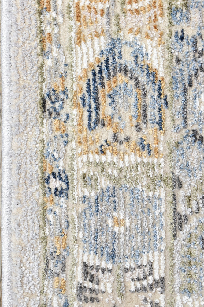 Ocean Breeze Blue Grey Transitional Runner Rug, [cheapest rugs online], [au rugs], [rugs australia]