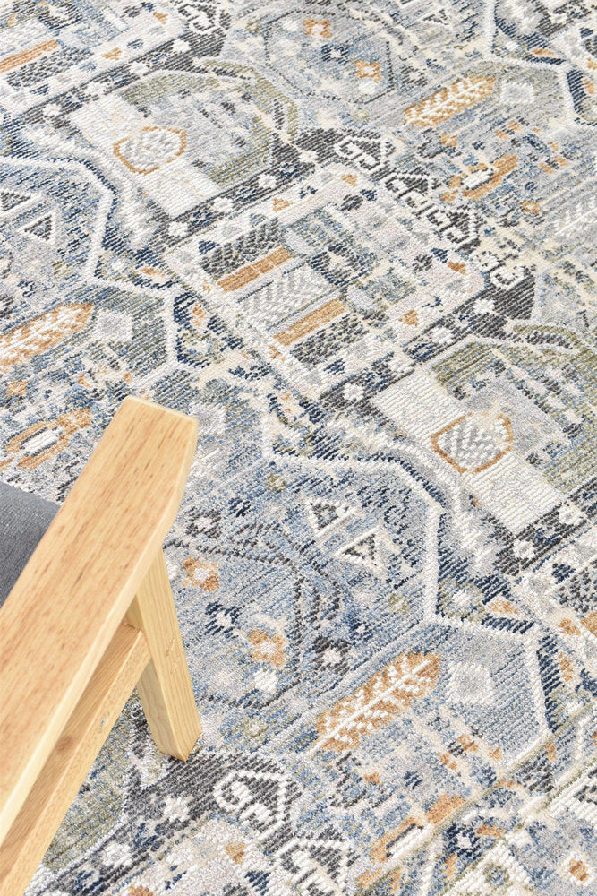 Ocean Breeze Blue Grey Transitional Rug, [cheapest rugs online], [au rugs], [rugs australia]