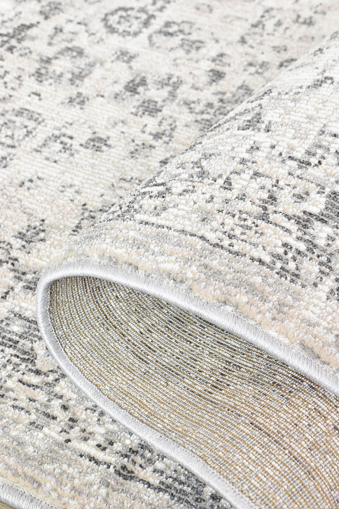 Ocean Breeze Light Grey Transitional Grace Runner Rug, [cheapest rugs online], [au rugs], [rugs australia]