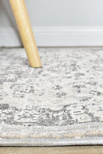 Ocean Breeze Light Grey Transitional Grace Rug, [cheapest rugs online], [au rugs], [rugs australia]