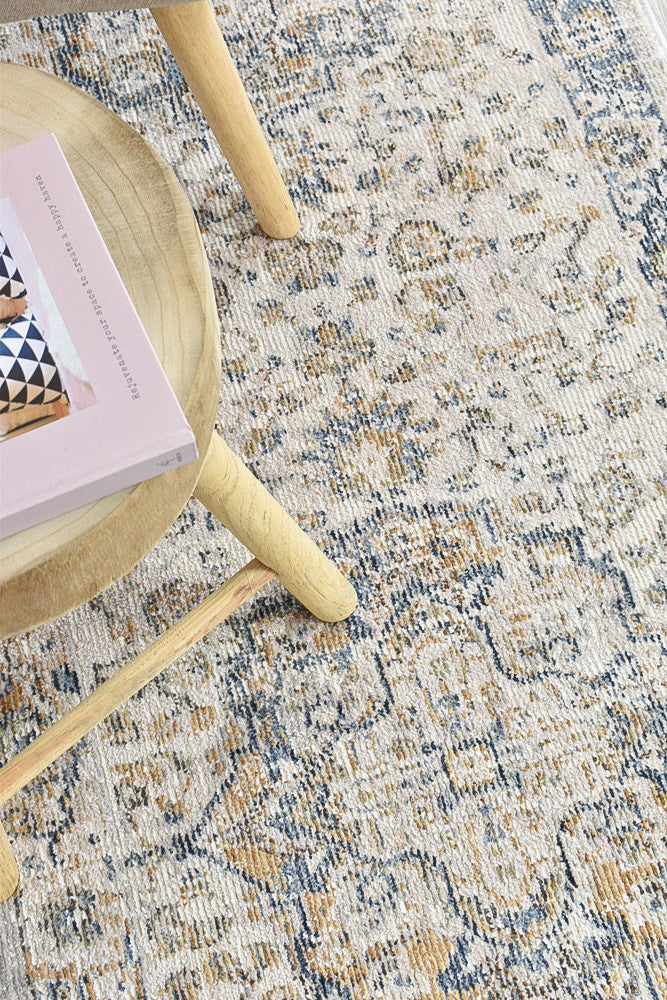 Ocean Breeze Blue Grey Transitional Heritage Rug, [cheapest rugs online], [au rugs], [rugs australia]