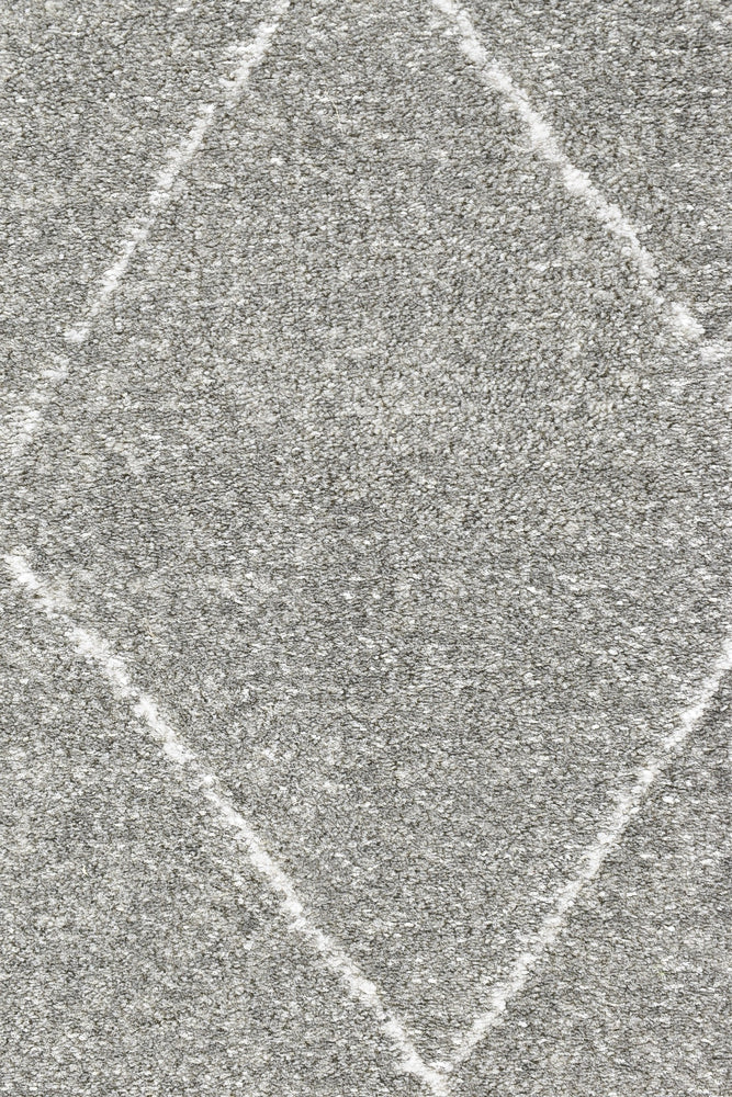 Harmony Silver Modern Plush Diamond Rug, [cheapest rugs online], [au rugs], [rugs australia]