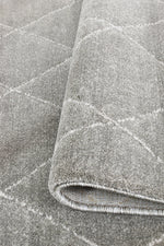 Harmony Silver Modern Plush Diamond Rug, [cheapest rugs online], [au rugs], [rugs australia]