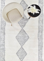Berber Moroccan Tribe Cream Grey Rug, [cheapest rugs online], [au rugs], [rugs australia]