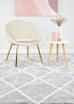 Berber Moroccan Tribe Grey Cream Rug, [cheapest rugs online], [au rugs], [rugs australia]