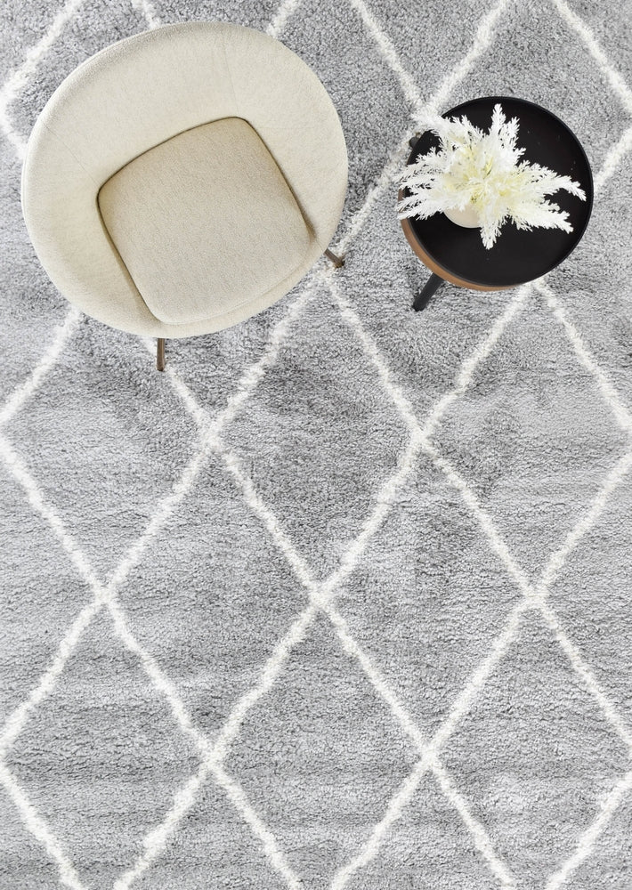 Berber Moroccan Tribe Grey Cream Rug, [cheapest rugs online], [au rugs], [rugs australia]