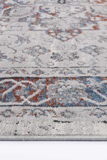Drift Tribal Grey Multi Floral Rug - The Rugs