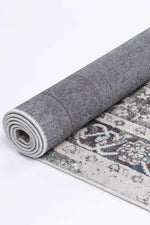 Drift Tribal Grey Multi Floral Rug - The Rugs