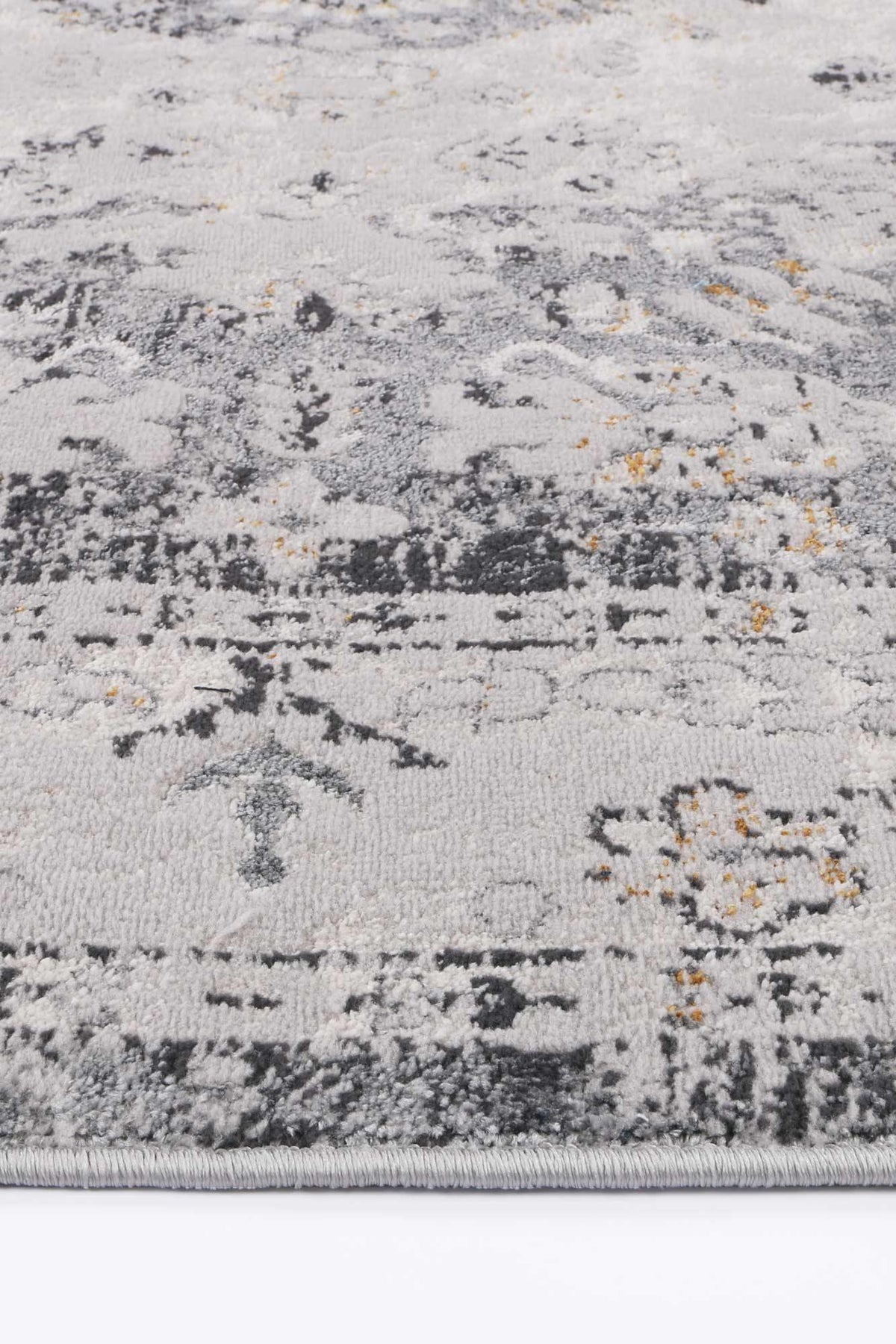 Drift Traditional Grey Rug - The Rugs