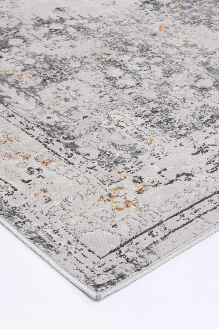 Drift Traditional Grey Rug - The Rugs