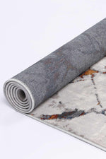 Drift Grey Multi Marble Abstract Rug - The Rugs