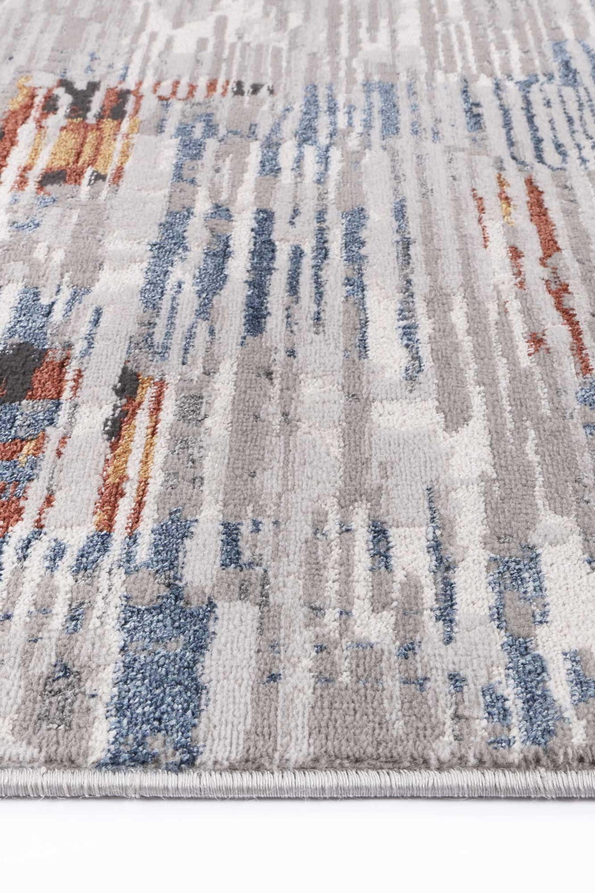 Drift Multi Grey Abstract Rug - The Rugs