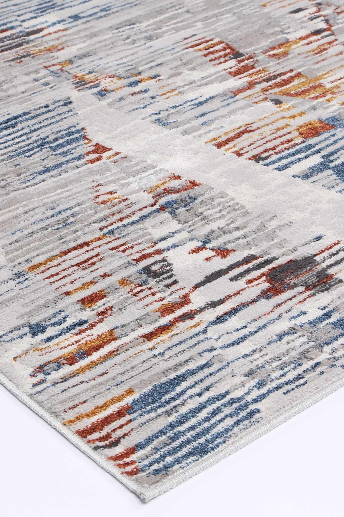 Drift Multi Grey Abstract Rug - The Rugs