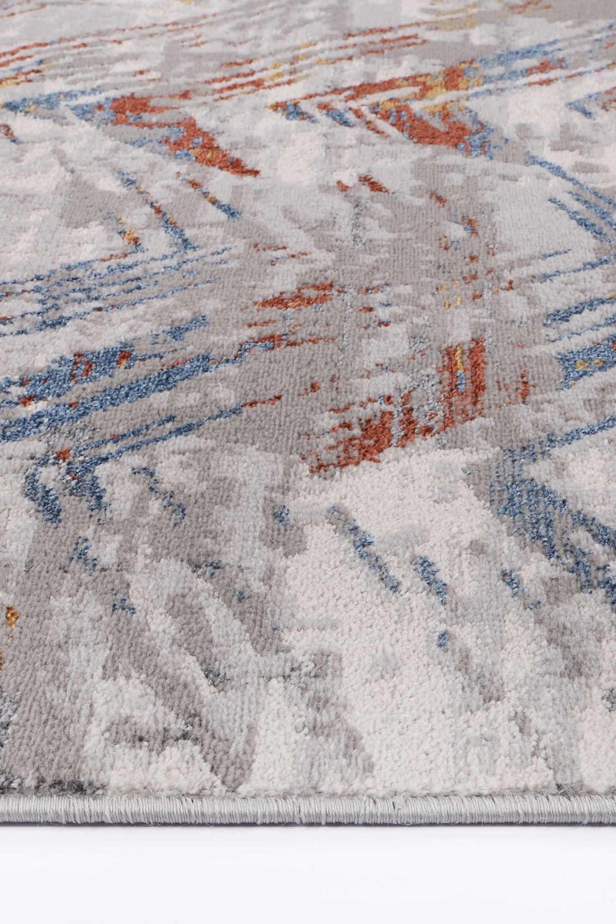 Drift Grey Multi Abstract Rug - The Rugs