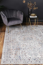 Drift Soft Blue Grey Transitional Rug - The Rugs