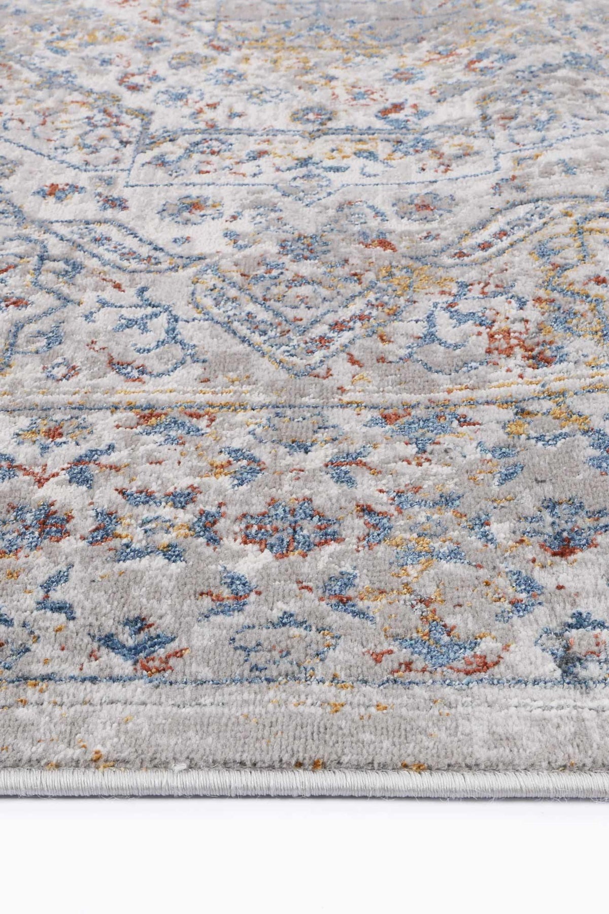 Drift Soft Blue Grey Transitional Rug - The Rugs