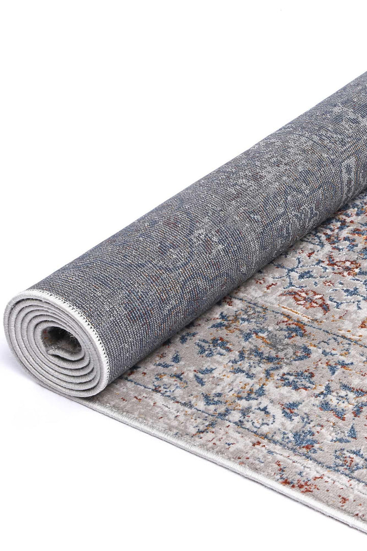 Drift Soft Blue Grey Transitional Rug - The Rugs