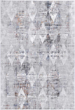Drift Grey Multi Diamond Transitional Rug - The Rugs
